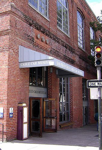 Ingang van het Cable Car Museum