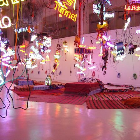 Binnen in het CAC Málaga