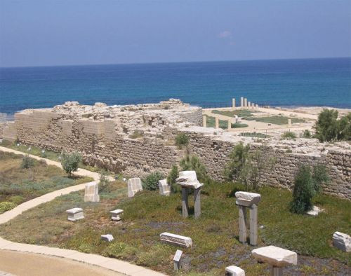 Zeezicht bij Caesaria