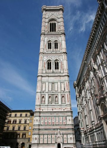 Totaalbeeld van de Campanile