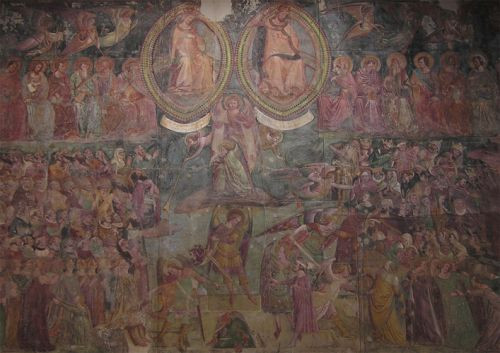Fresco in het Camposanto Monumentale