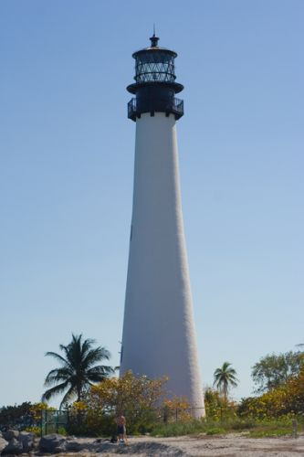 Overzicht van de Cape Florida Lighthouse