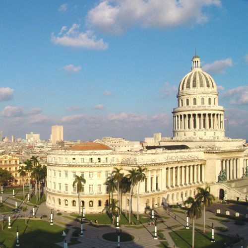 Deel van El Capitolio Nacional