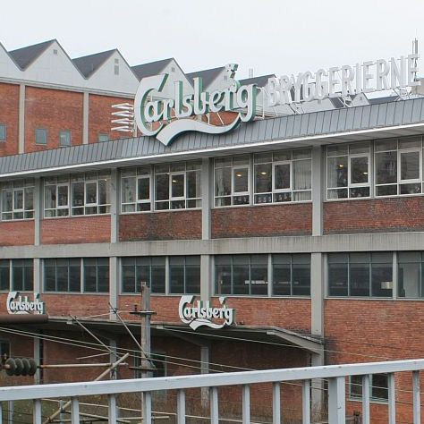 Aan de Carlsbergbrouwerij