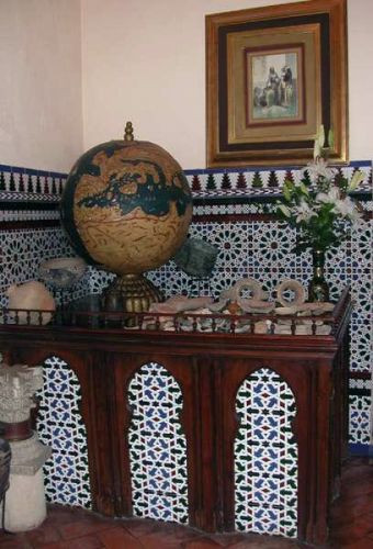 Binnen in het Casa Andalusí
