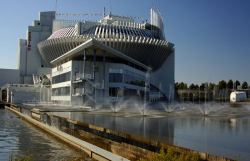 Fonteinen voor het Montreal Casino