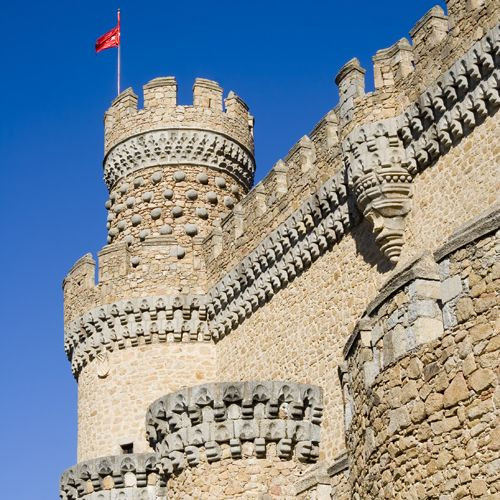 Beeld van het Castillo de los Mendoza