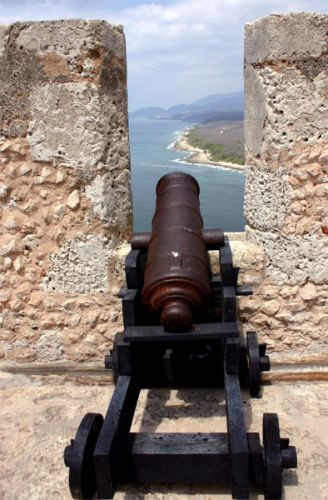 Kanon op het Castillo del Morro