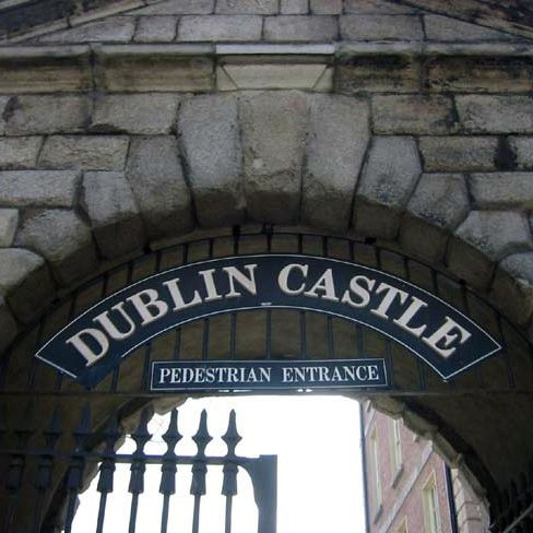 Poort van het Dublin Castle