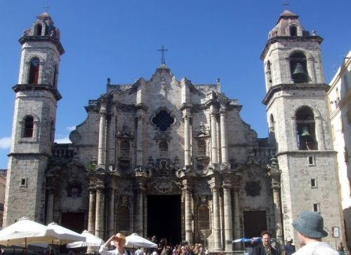 Gevel van de Catedral de San Cristóbal de la Havana