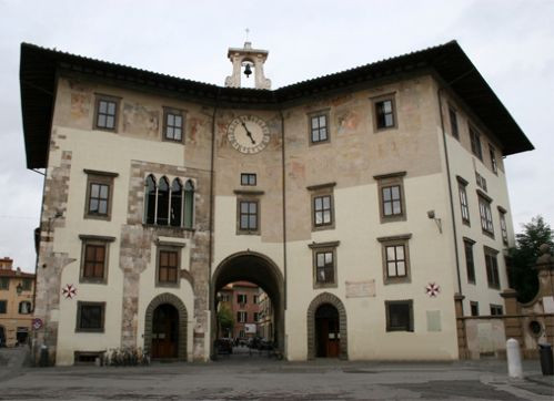 Overzicht van het Palazzo dei Cavalieri