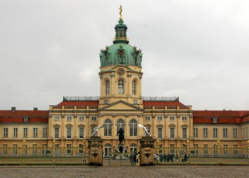 Voorkant van het Schloss Charlottenburg