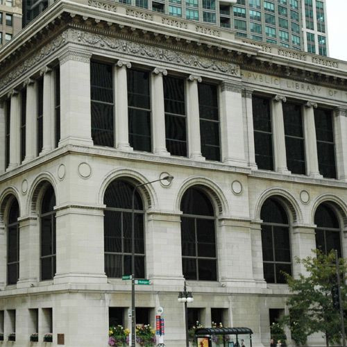 Deel van het Chicago Cultural Center