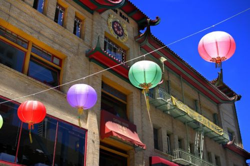 Lampionnen in Chinatown