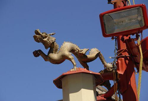 Detail van in Chinatown