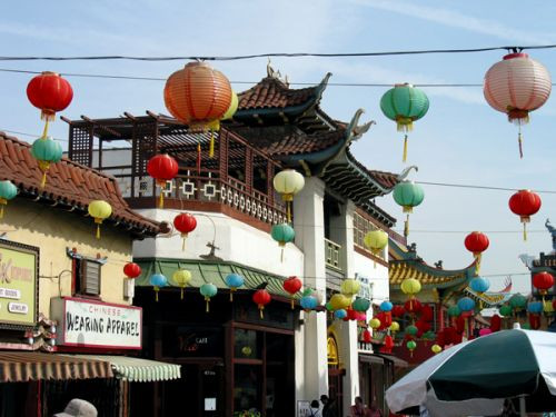 Lampionnen in Chinatown