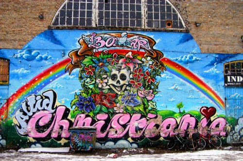 Graffiti in Christiana