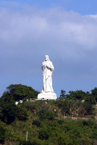 Vergezicht op de Christus van Havana