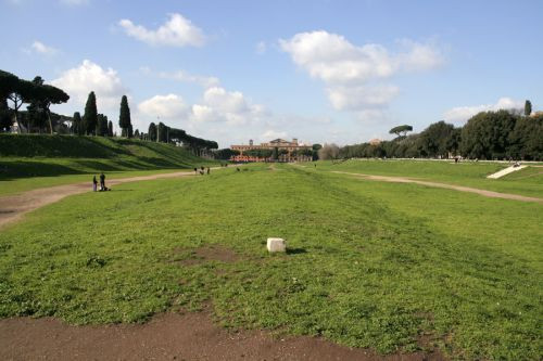 Overzicht van het Circus Maximus
