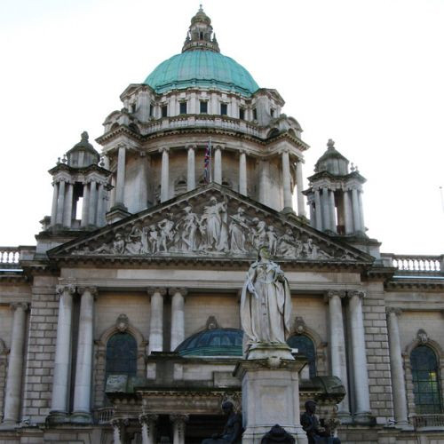 Dak van Belfast City Hall