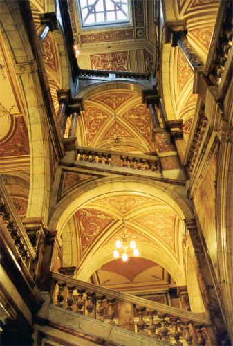 Binnen in de Glasgow City Chambers