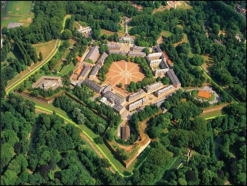 Bovenaanzicht Citadelle de Lille