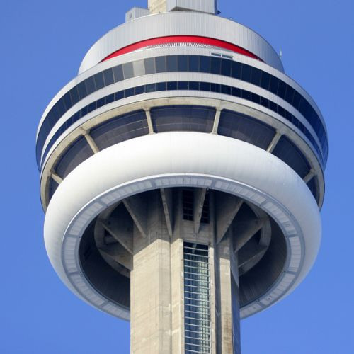 Bovenkant van de CN Tower