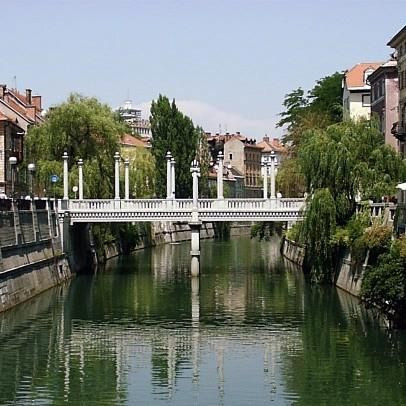 Zijkant van de schoenmakersbrug.