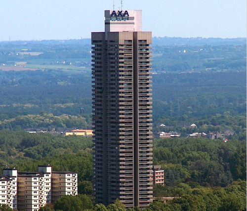 Totaalbeeld van het Colonia-Hochhaus