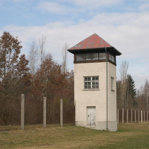 Toren aan het Concentratiekamp van Dachau
