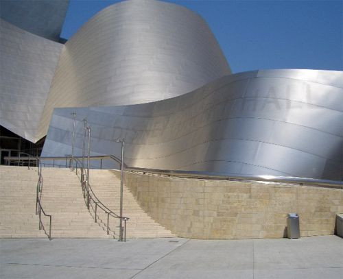 Trappen voor de Walt Disney Concert Hall