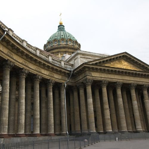 Koepel op de Kazankathedraal