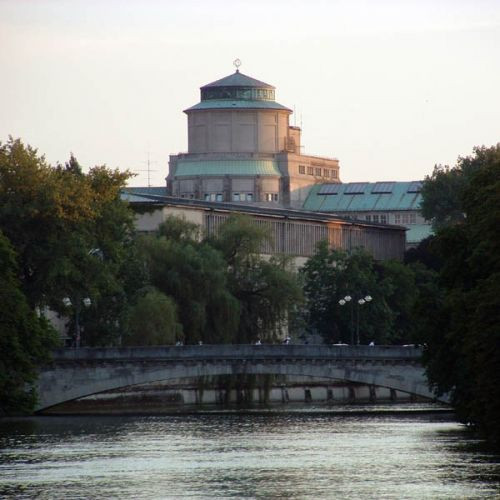 Vergezicht op het Deutsches Museum