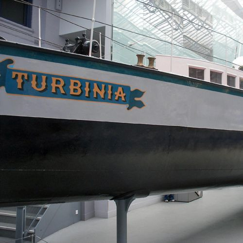 Turbinia in het Discovery Museum