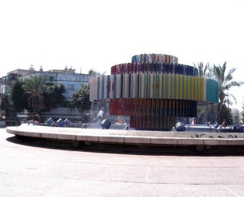 Fontein in Tel Aviv