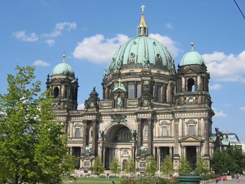 Totaalbeeld van de Berliner Dom