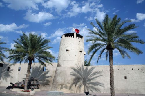 Toren van het Fort van Umm al Quwain