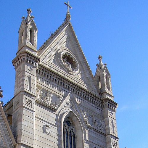 Detail van de Duomo Napels