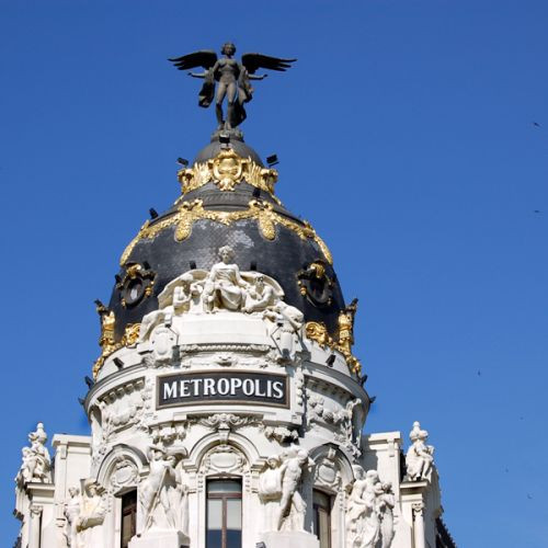 Top van het Edificio Metrópolis