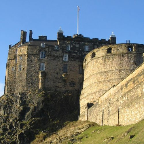 Beeld van Edinburgh Castle
