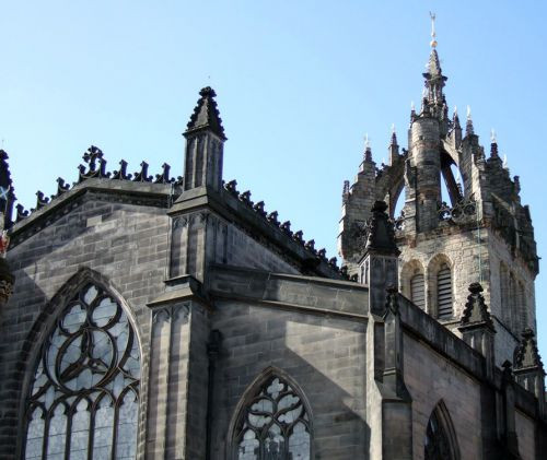 Detail van St. Giles Cathedral