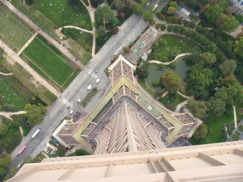Tweede etage van de Eiffeltoren