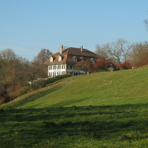Het landhuis Elfenau