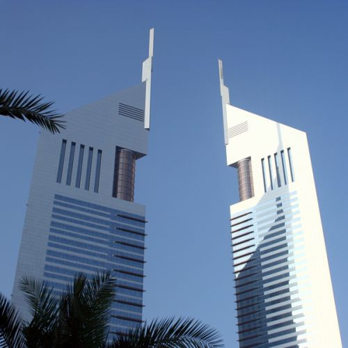 Top van de Emirates Towers