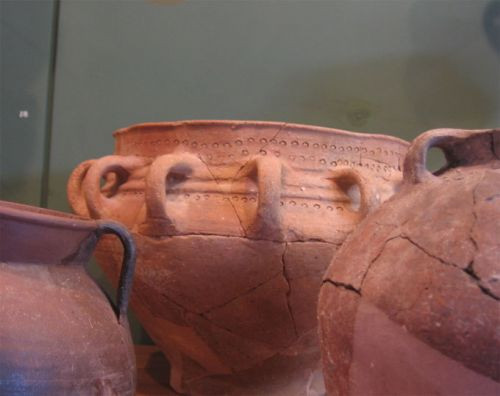 Kruiken in het Eretz-Israël Museum