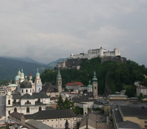 Salzburg en de Festung Hohensalzburg