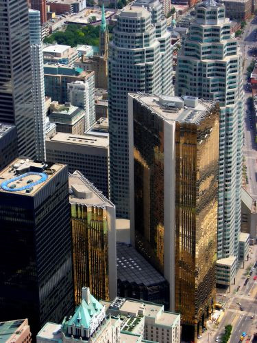 Torens van het Financial District