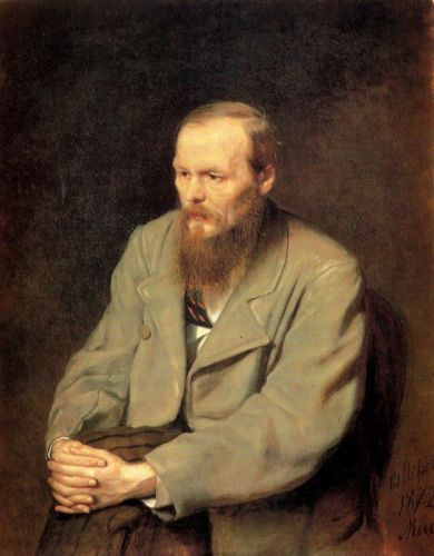 Portret van Dostojevski