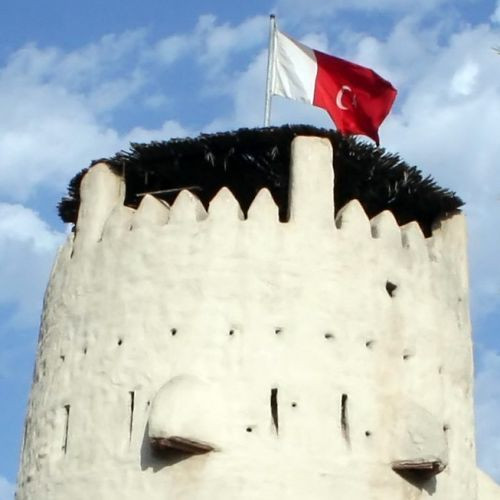 Top van het Fort van Umm al Quwain