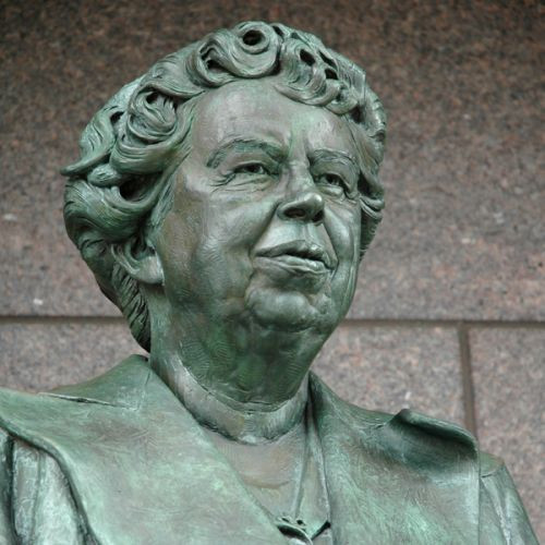 Beeld van Eleanor Roosevelt